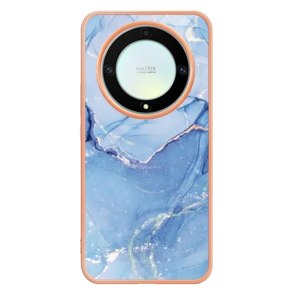 IMD MARBLE Ochranný kryt Honor Magic5 Lite BLUE