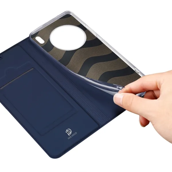 DUX Peňaženkový kryt Vivo X90 Pro 5G modrý
