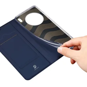 DUX Peňaženkový kryt Vivo X90 Pro 5G modrý