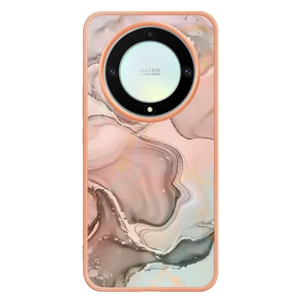 IMD MARBLE Ochranný kryt Honor Magic5 Lite ROSE GOLD