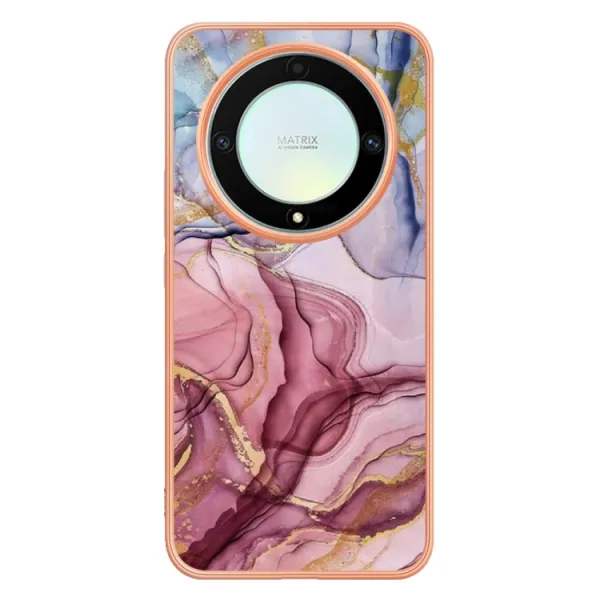 IMD MARBLE Ochranný kryt Honor Magic5 Lite ROSE RED