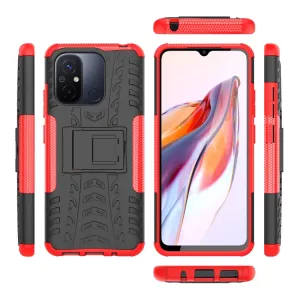 STAND Extra odolný obal Xiaomi Redmi 12C červený