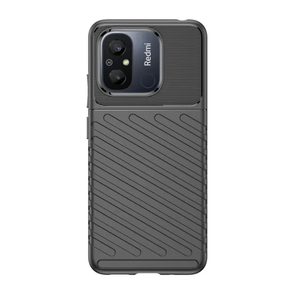 THUNDER Ochranný kryt Xiaomi Redmi 12C čierny
