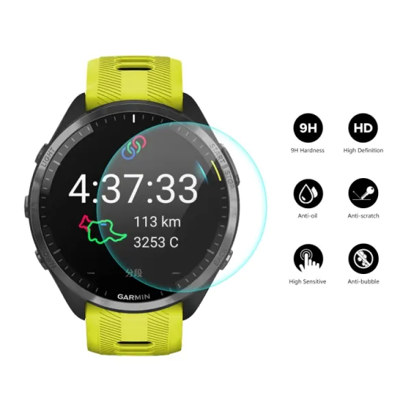 ENKAY 2x Tvrdené sklo pre Garmin Forerunner 965