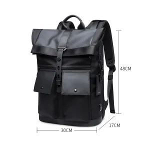 BANGE LEISURE Priestranný batoh pre notebook s uhlopriečkou do 15,6" čierny