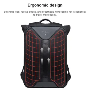 BANGE LEISURE Priestranný batoh pre notebook s uhlopriečkou do 15,6" čierny