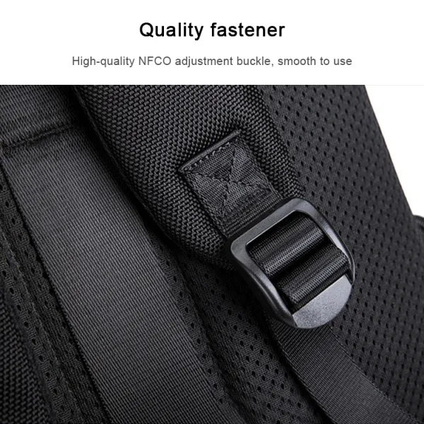 BANGE LEISURE Priestranný batoh pre notebook s uhlopriečkou do 15,6" čierny