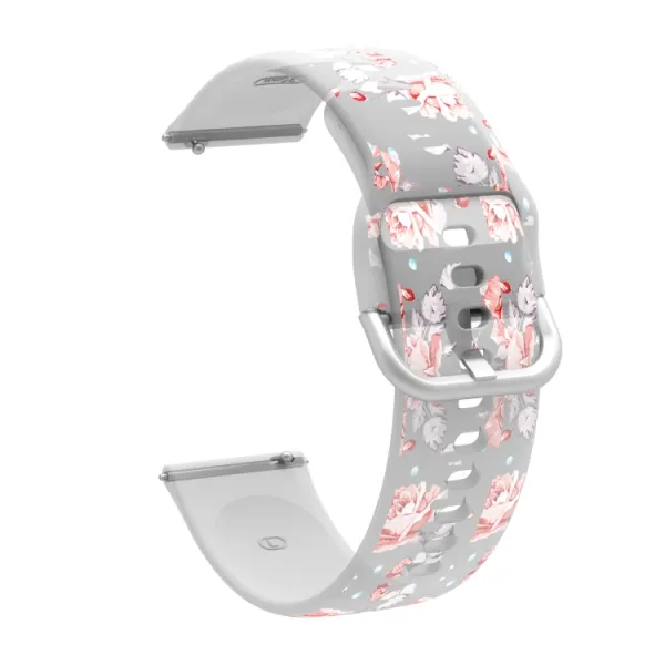 ART Silikónový remienok Samsung Galaxy Watch 5 (40mm / 44mm) 5 Pro 45mm RED