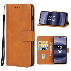 SMOOTH Peňaženkové puzdro pre Nokia G11 Plus hnedé