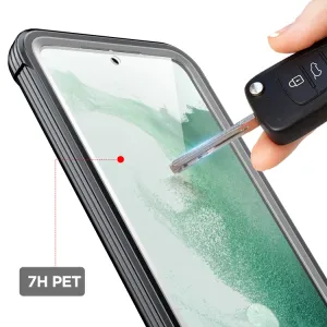 SOLID Obojstranný kryt pre Samsung Galaxy S23 Plus 5G čierny