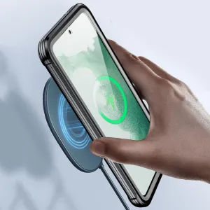 SOLID Obojstranný kryt pre Samsung Galaxy S23 Plus 5G čierny