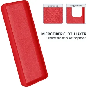RUBBER Ochranný kryt pre Infinix Note 30 Pro červený
