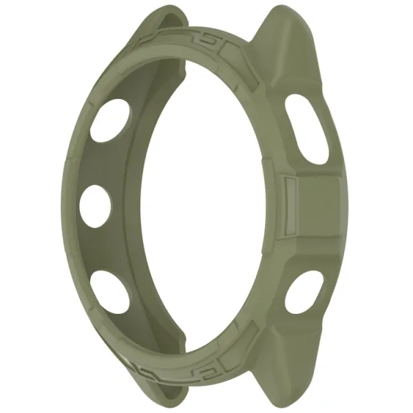 TPU HALF COVER Obal pre Garmin Forerunner 265 zelený