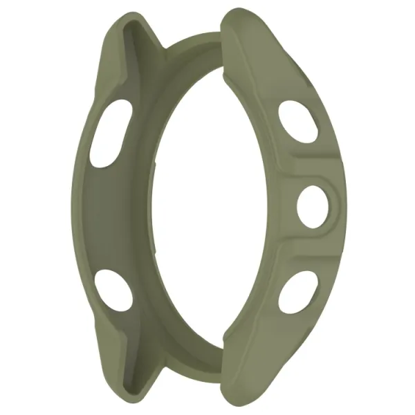 TPU HALF COVER Obal pre Garmin Forerunner 265 zelený