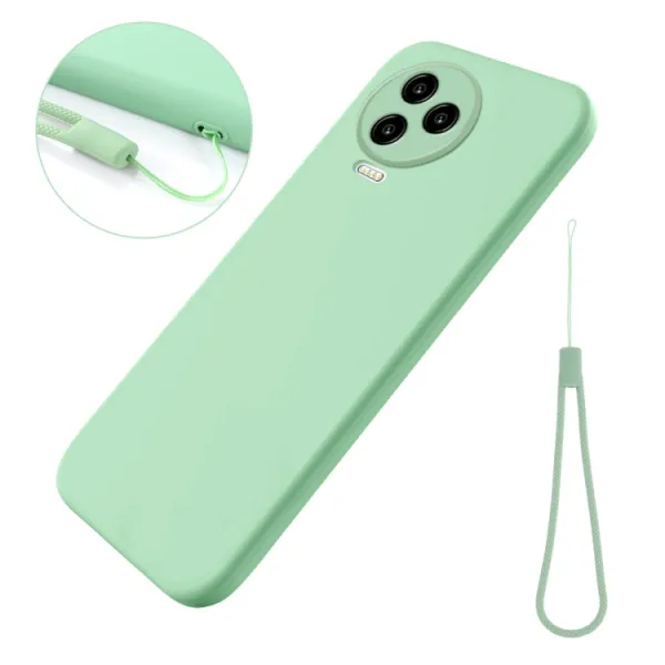RUBBER Ochranný kryt pre Infinix Note 12 Pro / Note 12 2023 zelený