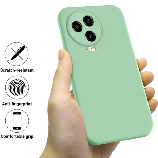 RUBBER Ochranný kryt pre Infinix Note 12 Pro / Note 12 2023 zelený