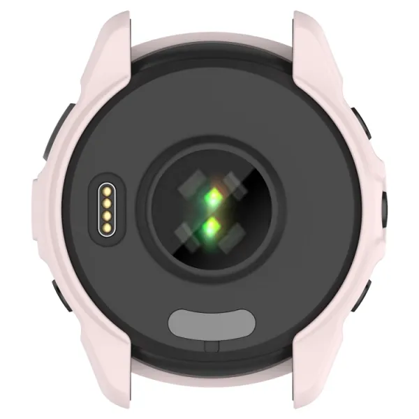 TPU HALF COVER Obal pre Garmin Forerunner 265 ružový