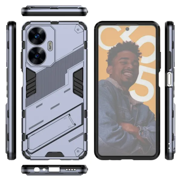 BIB Ochranný kryt pre Realme C55 šedý