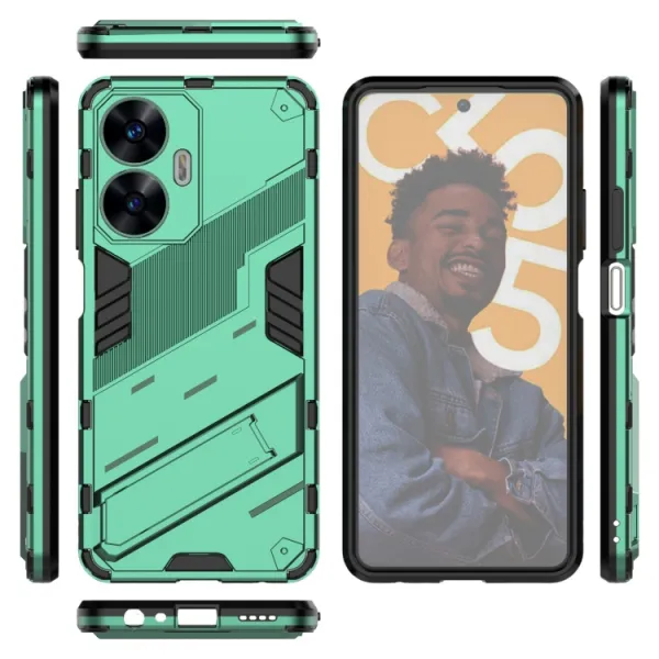 BIB Ochranný kryt pre Realme C55 zelený