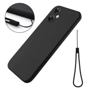 RUBBER Ochranný kryt pre OnePlus Nord CE 3 Lite 5G čierny