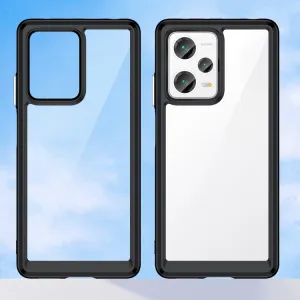 CRYSTAL Ochranný kryt pre Xiaomi Redmi Note 12 Pro+ 5G čierny