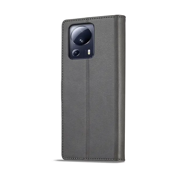 IMEEKE Peňaženkový obal Xiaomi 13 Lite šedý
