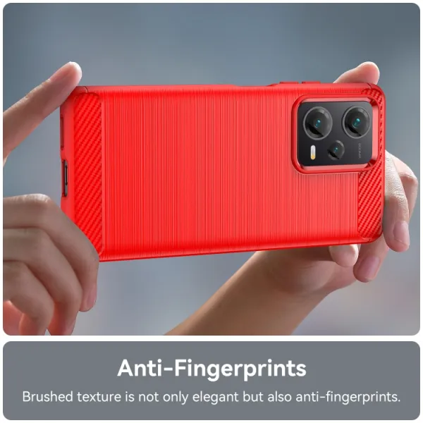 FLEXI TPU Kryt pre Xiaomi Redmi Note 12 Pro+ 5G červený