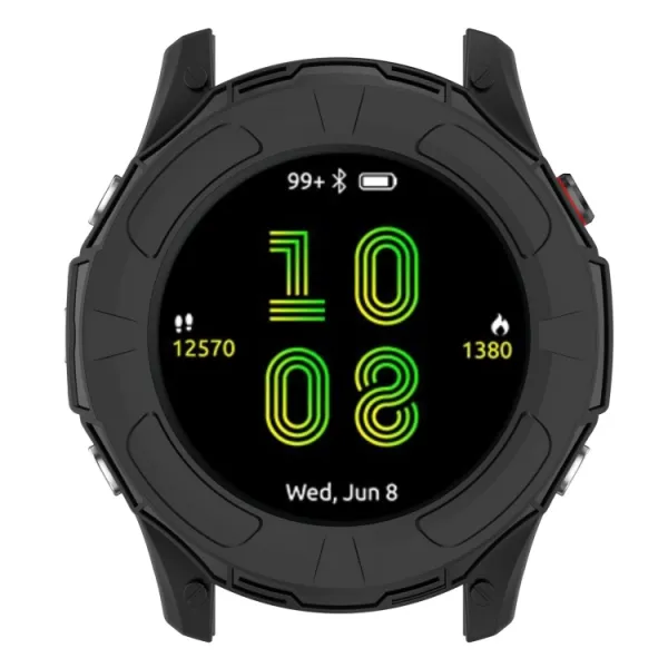 TPU HALF COVER Obal pre Garmin Forerunner 255 čierny