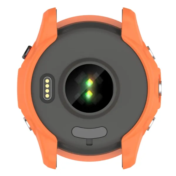 TPU HALF COVER Obal pre Garmin Forerunner 955 oranžový