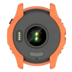 TPU HALF COVER Obal pre Garmin Forerunner 955 oranžový