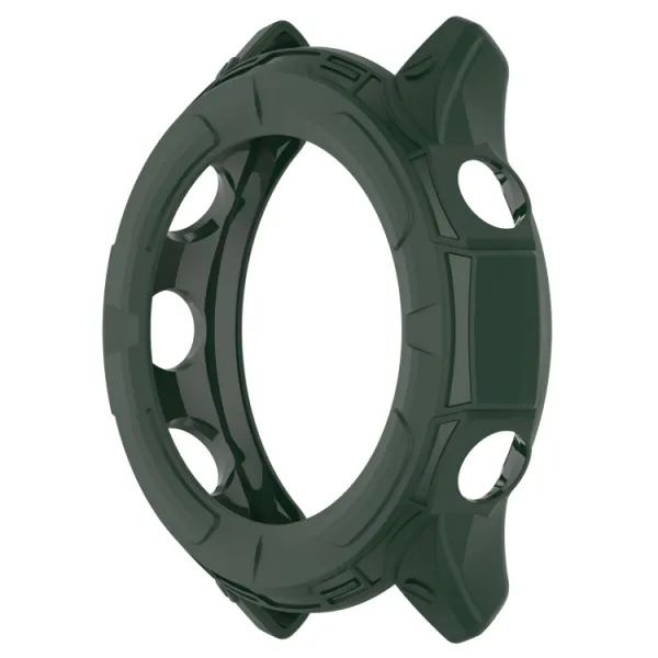 TPU HALF COVER Obal pre Garmin Forerunner 955 zelený