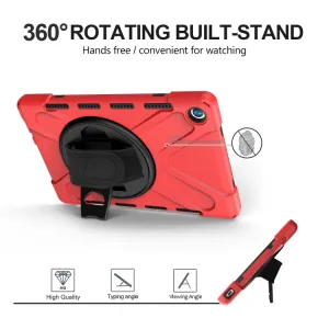 SOLID Odolný kryt pre Huawei MediaPad M5 10.8 červený