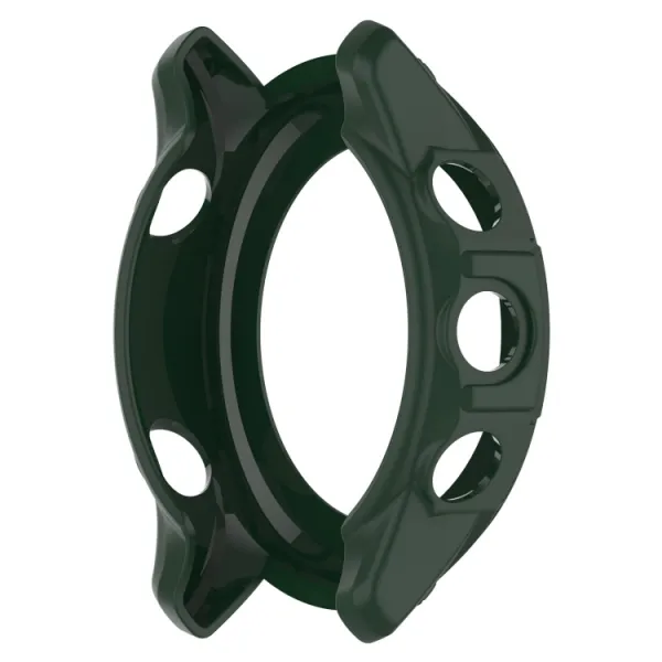 TPU HALF COVER Obal pre Garmin Forerunner 955 zelený