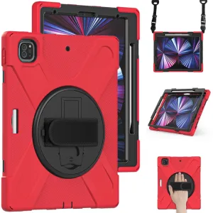 SOLID Odolný kryt pre Apple iPad Pro 12.9 2022 / 2021 červený