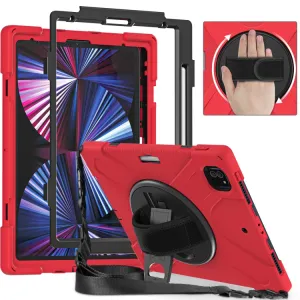 SOLID Odolný kryt pre Apple iPad Pro 12.9 2022 / 2021 červený