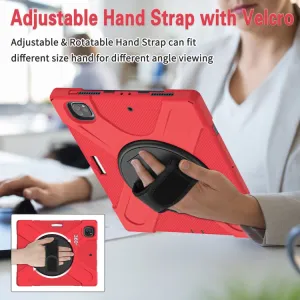 SOLID Odolný kryt pre Apple iPad Pro 12.9 2022 / 2021 červený