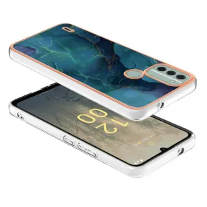 IMD MARBLE Ochranný kryt Nokia C31 GREEN