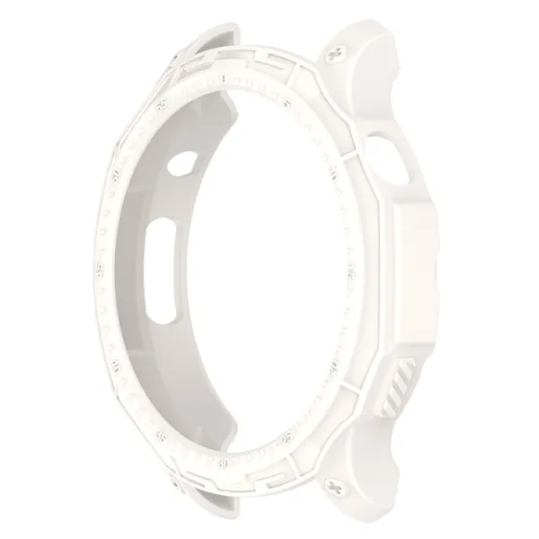 TPU HALF COVER Obal pre Amazfit GTR 4 / GTR 4 Pro biely