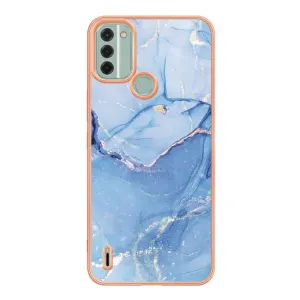 IMD MARBLE Ochranný kryt Nokia C31 BLUE