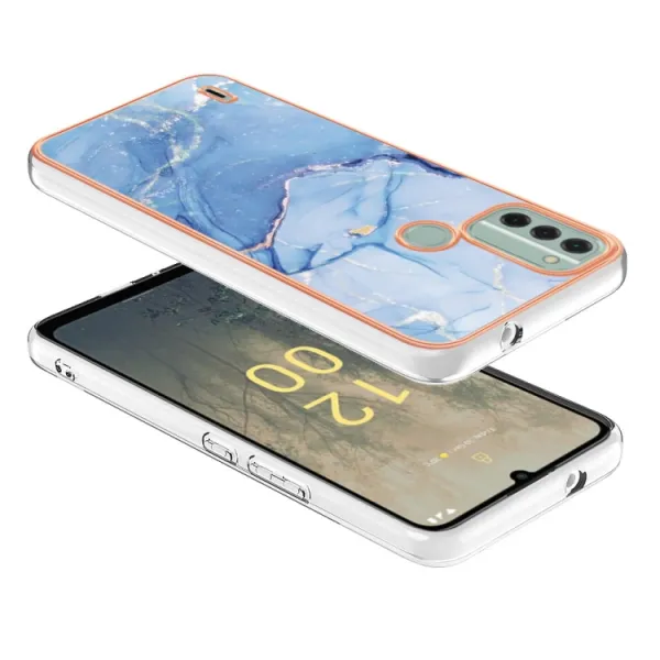 IMD MARBLE Ochranný kryt Nokia C31 BLUE