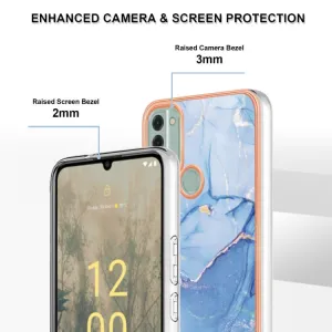 IMD MARBLE Ochranný kryt Nokia C31 BLUE