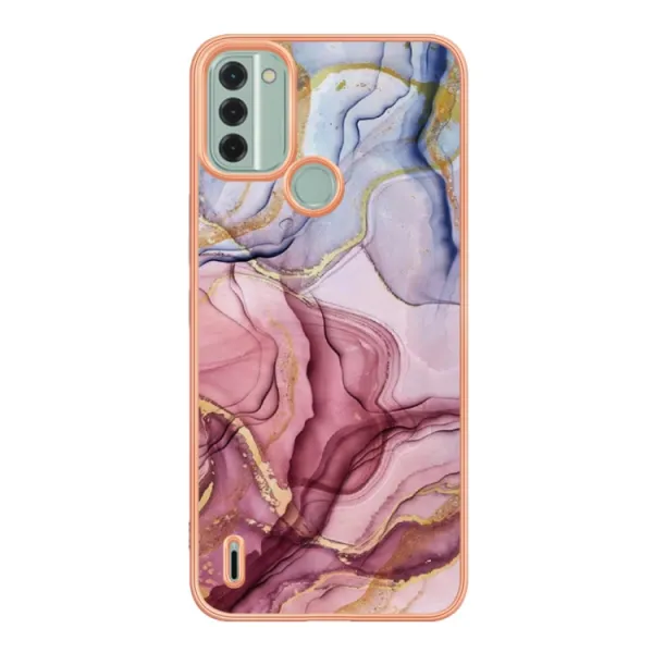 IMD MARBLE Ochranný kryt Nokia C31 ROSE RED