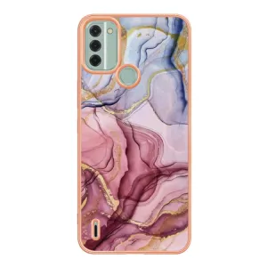IMD MARBLE Ochranný kryt Nokia C31 ROSE RED