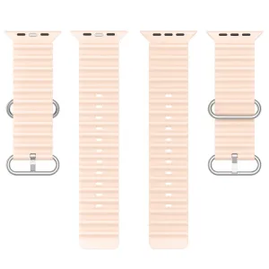 OCEAN Remienok pre Apple Watch Ultra 1 / 2 / 3 (49mm) / 9 / 8 / 7 (45mm) / 6 / SE / 5 / 4 (44mm) / 3 / 2 / 1 (42mm) ružový