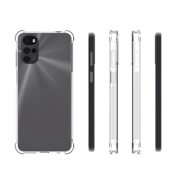 AIRBAG Extra odolný kryt pre Motorola Moto G22 priehľadný