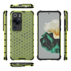 HONEYCOMB Ochranný kryt Huawei P60 Pro zelený