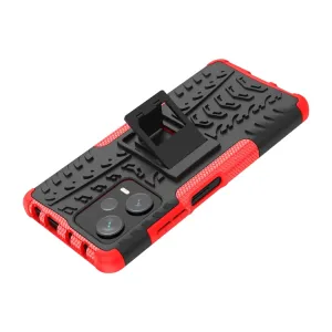 STAND Extra odolný obal Xiaomi Redmi Note 12 Pro+ 5G červený