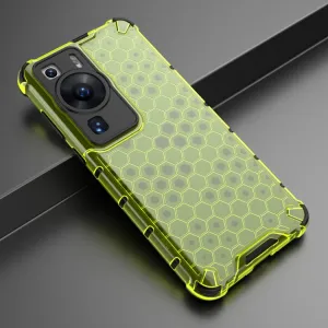 HONEYCOMB Ochranný kryt Huawei P60 Pro zelený