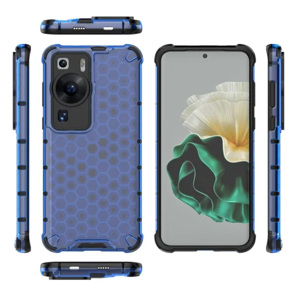HONEYCOMB Ochranný kryt Huawei P60 Pro modrý