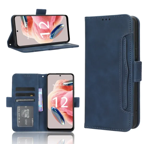SLOT Peňaženkový obal pre Xiaomi Redmi Note 12 modrý